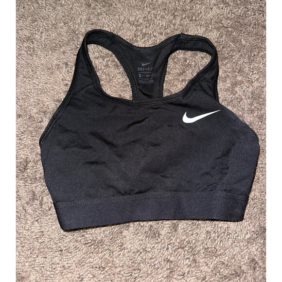 Nike Black Sports Bra - Picture 1 of 2